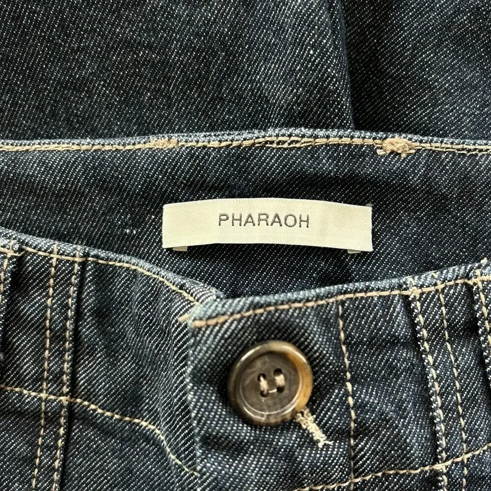 Pharaoh Collection Max Pant in Stretch Denim Size 8 NWOT - Picture 7 of 8